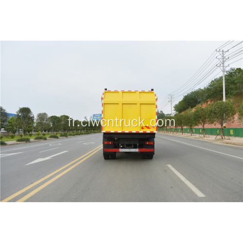 Camion de collecte des déchets solides municipal Dongfeng D9 scellé